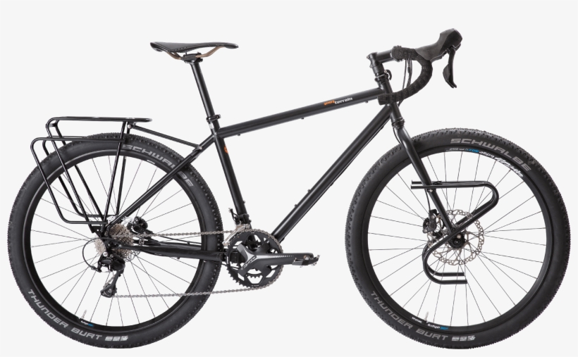 Black And White Trek Mountain Bike, transparent png download