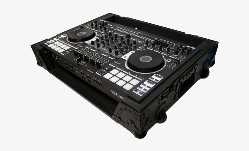 Digital Controller Flight Case W/wheels For Roland - Roland Dj 505 Case, transparent png download