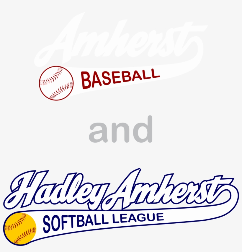 Amherst Baseball And Hadley Amherst Softball Club Baseball - Bat-and-ball Games, transparent png download