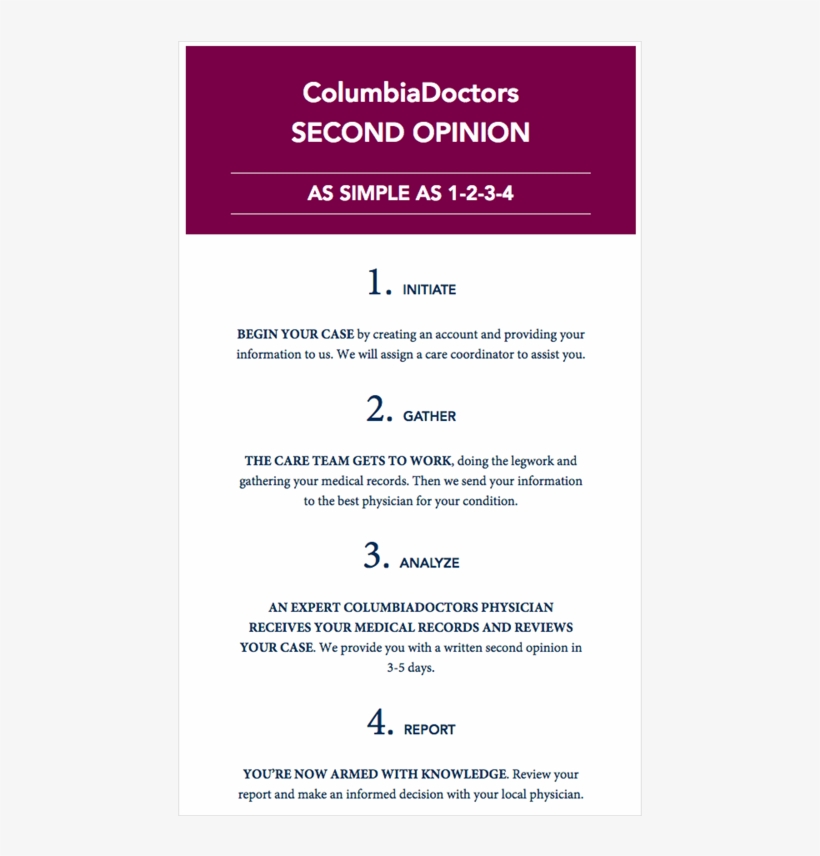 The Columbia Doctors Website Uses Creative Typography - Professional Certification, transparent png download