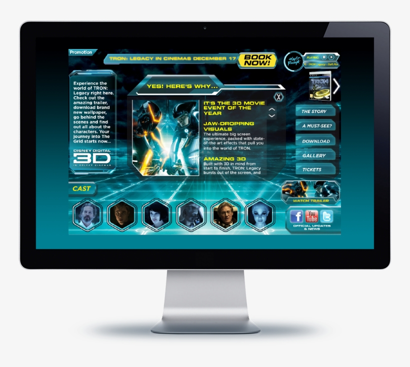 For A Demo Please Get In Contact - Tron Legacy, transparent png download