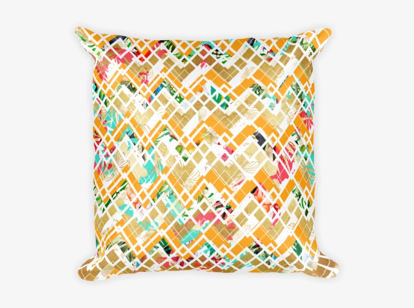 Square Pillow - Throw Pillow, transparent png download