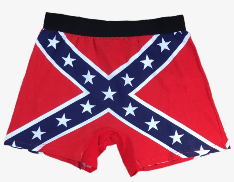 Confederate Flag Boxers - Confederate Flag Running Shorts, transparent png download