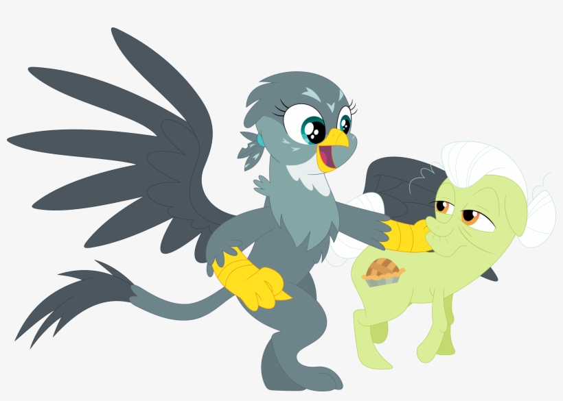 Porygon2z, Bipedal, Duo, Earth Pony, Female, Gabby, - Cartoon, transparent png download