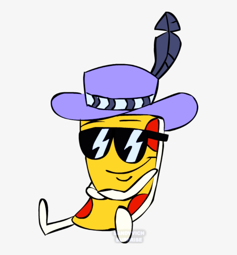 Pizza Steve Wearing Hat, transparent png download