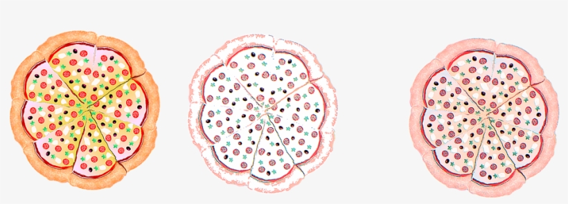 Pizza, Food, Alimentari, Pizzeria, Eat - Circle, transparent png download