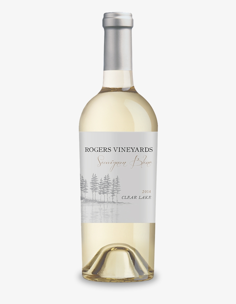 Rogers Vineyards Sauvignon Blanc - Wine Go With Catfish, transparent png download