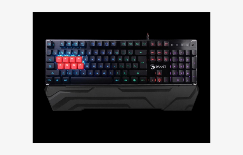 8 Light Strike Mechanical Gaming Keyboard - B3370r Bloody Gaming Keyboard, transparent png download
