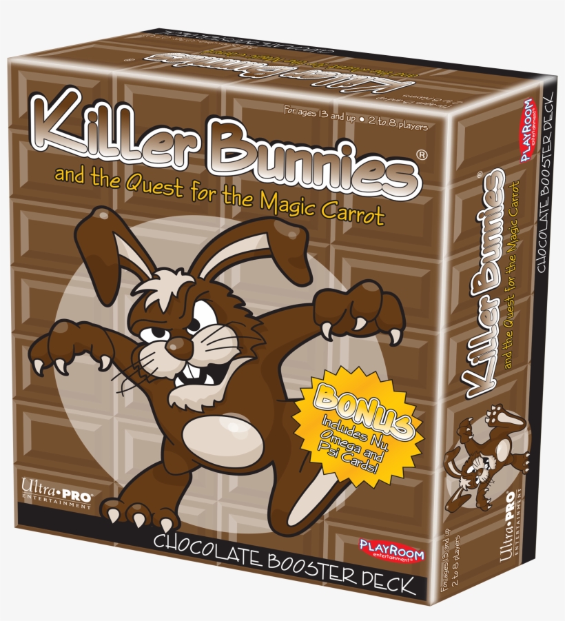 Chocolate Booster Deck - Killer Bunnies Game, transparent png download