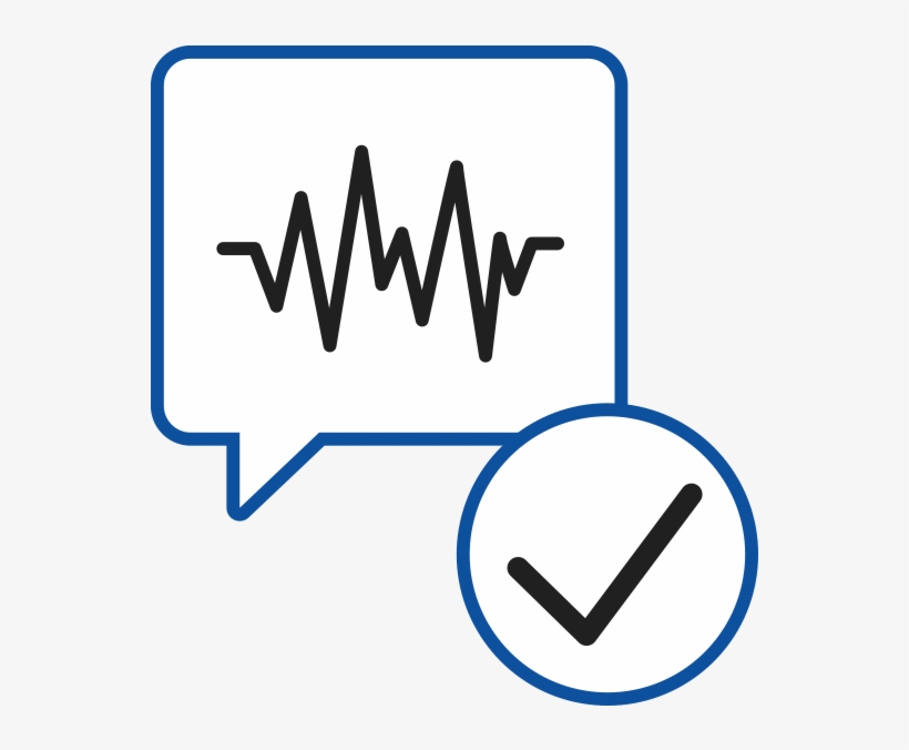 Icon Fraud Voice Biometric Registration - Circle, transparent png download
