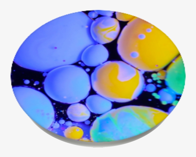 Science Bubbles, Popsockets - Circle, transparent png download