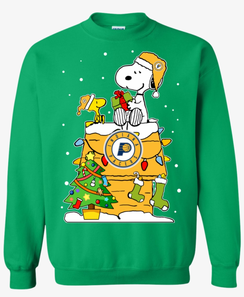 Shop Indiana Pacers Snoopy Ugly Christmas Sweaters - Chemistry Christmas Sweater, transparent png download