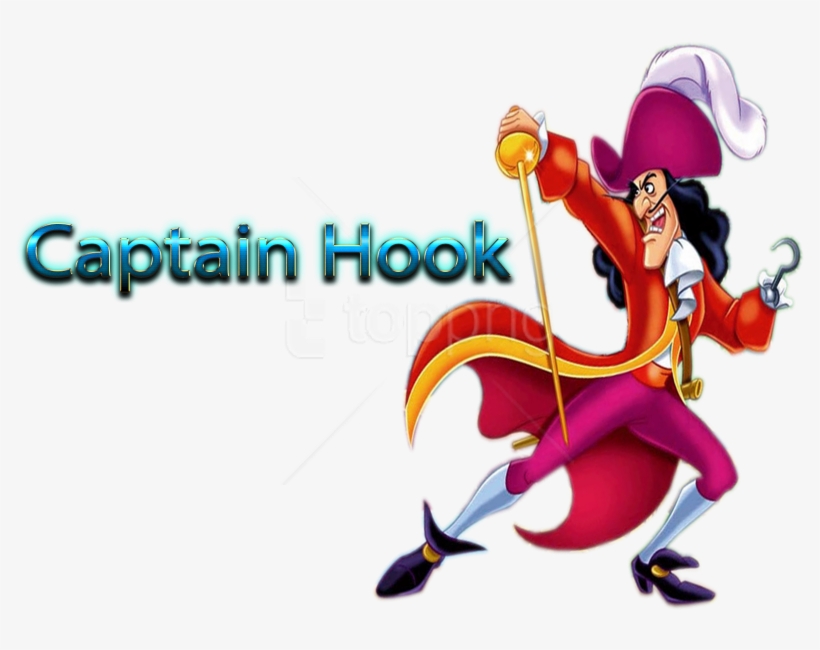 Free Png Captain Hook Free Pictures Png Images Transparent - Capitaine Crochet Peter Pan, transparent png download
