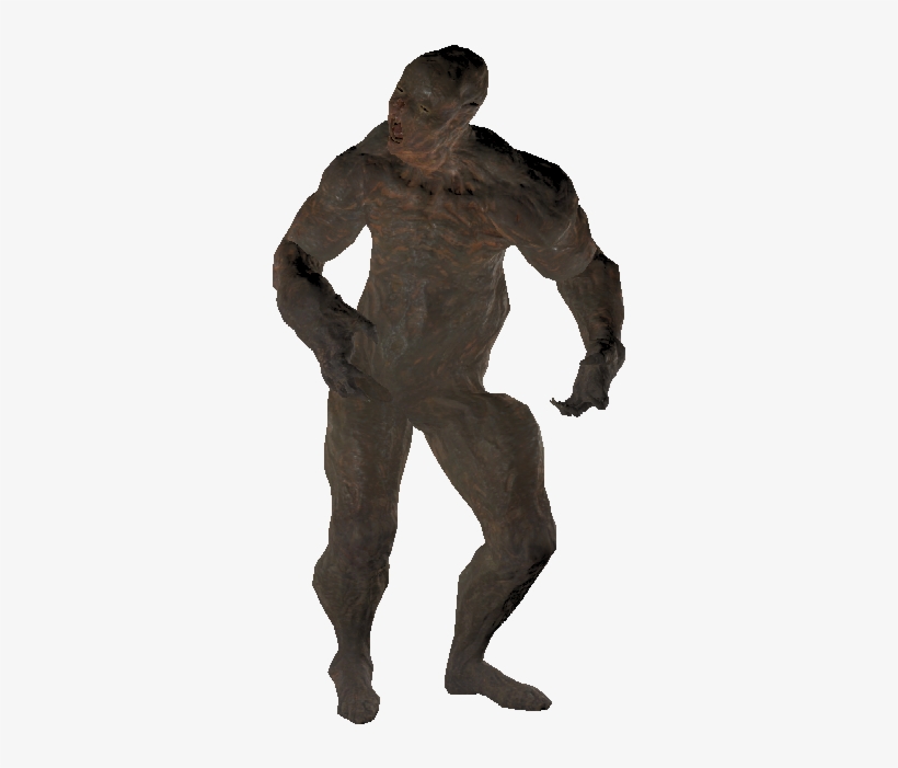 Charred Feral Ghoul - Standing, transparent png download