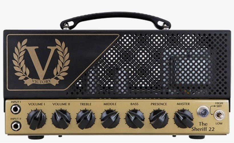 Victory V22 The Sheriff Tube Amp Head - Pedal Simulation Victory, transparent png download