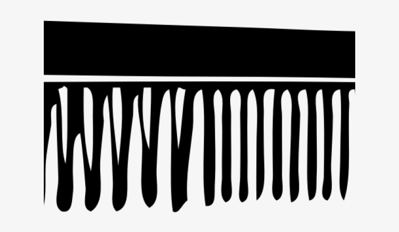 Barbet Clipart Barber Comb - Monochrome, transparent png download
