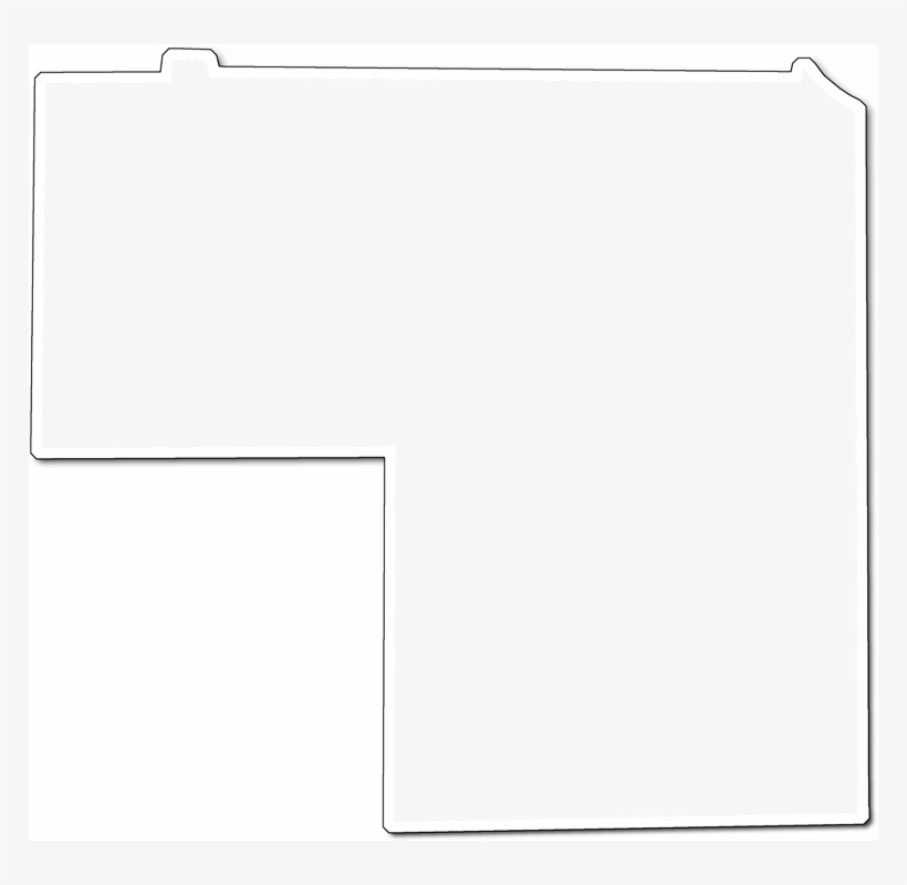 A Map Of Hendry With An Outer Shadow Around The Map - Office Supplies, transparent png download