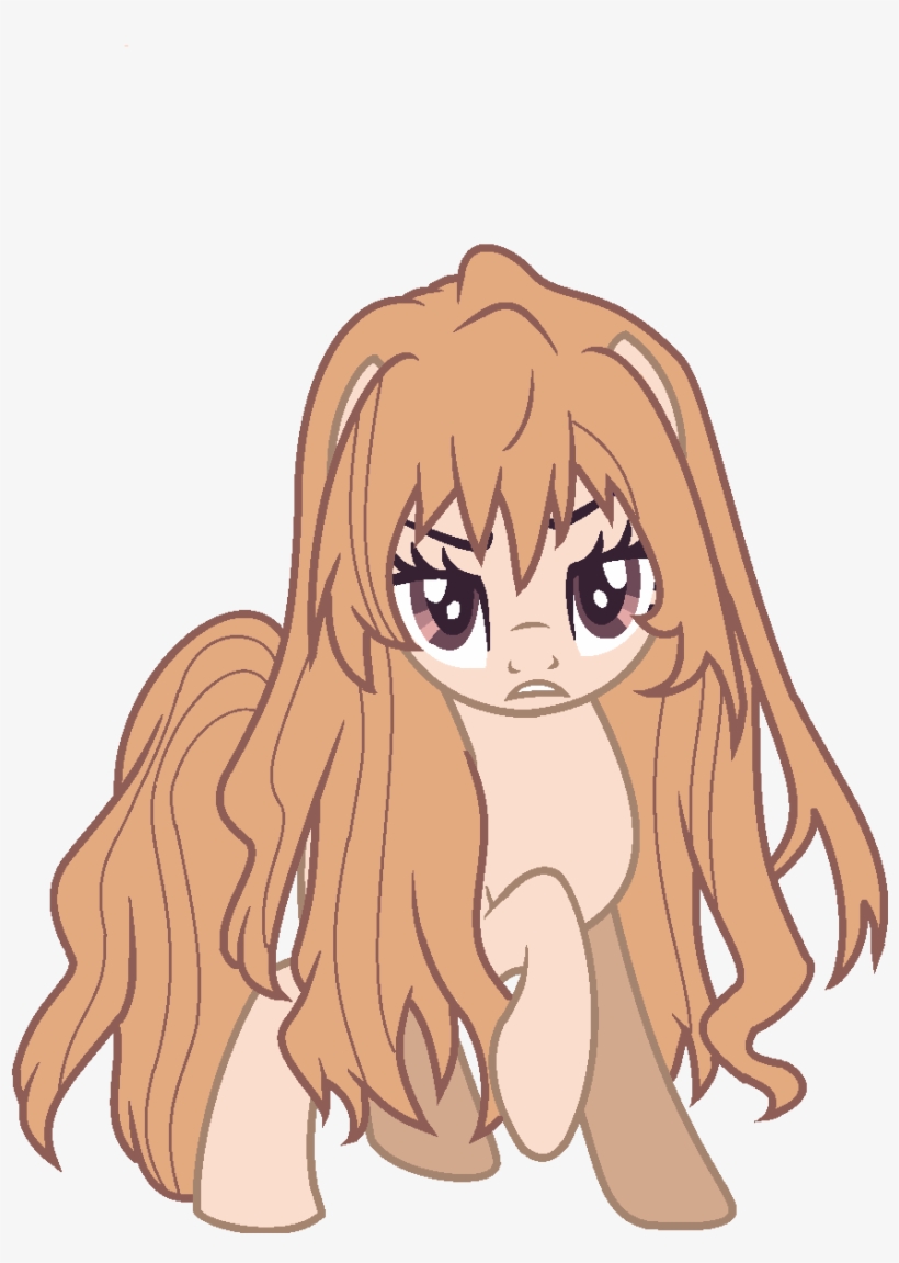 Taiga [toradora] My Little Pony Version - Cartoon, transparent png download
