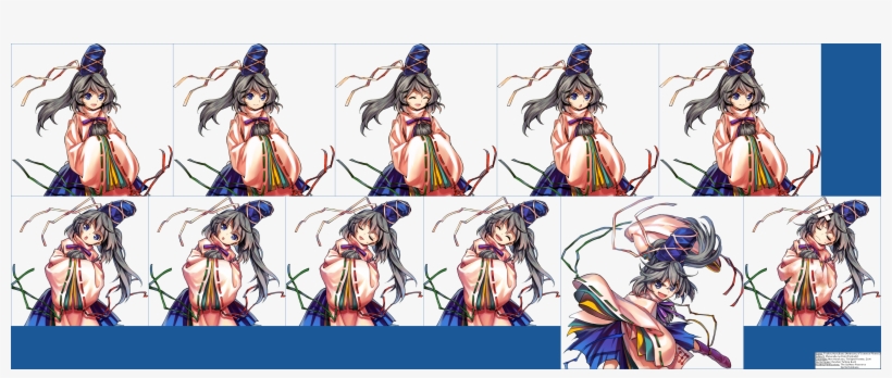 Click For Full Sized Image Mononobe No Futo's Portraits - Mononobe No Futo Sprites, transparent png download