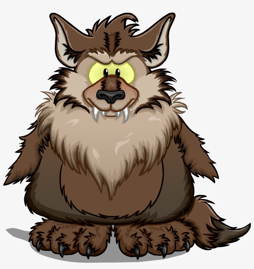 1709 X 1725 7 - Club Penguin Wolf Costume, transparent png download
