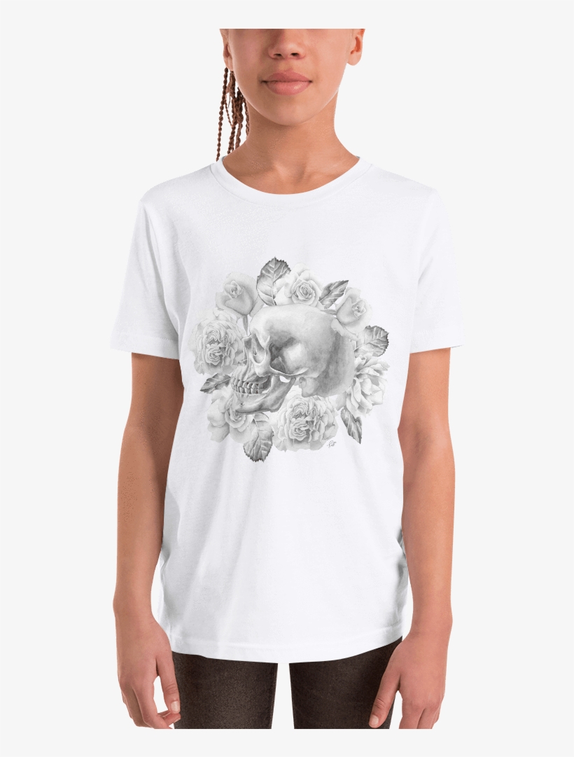 Life And Death Youth Short Sleeve T-shirt - T-shirt, transparent png download
