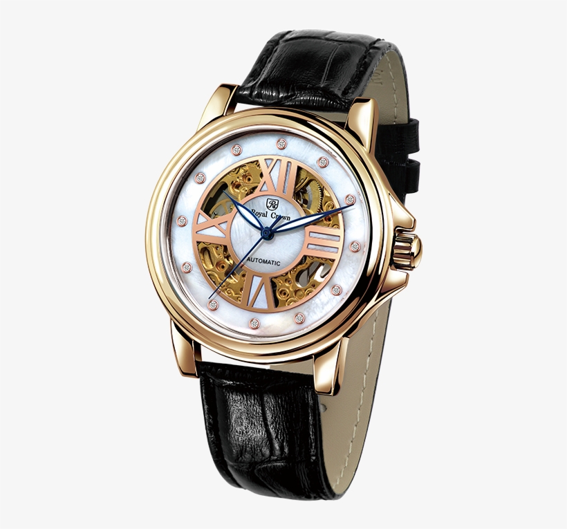 Automatic Transparent Watch - Watch, transparent png download