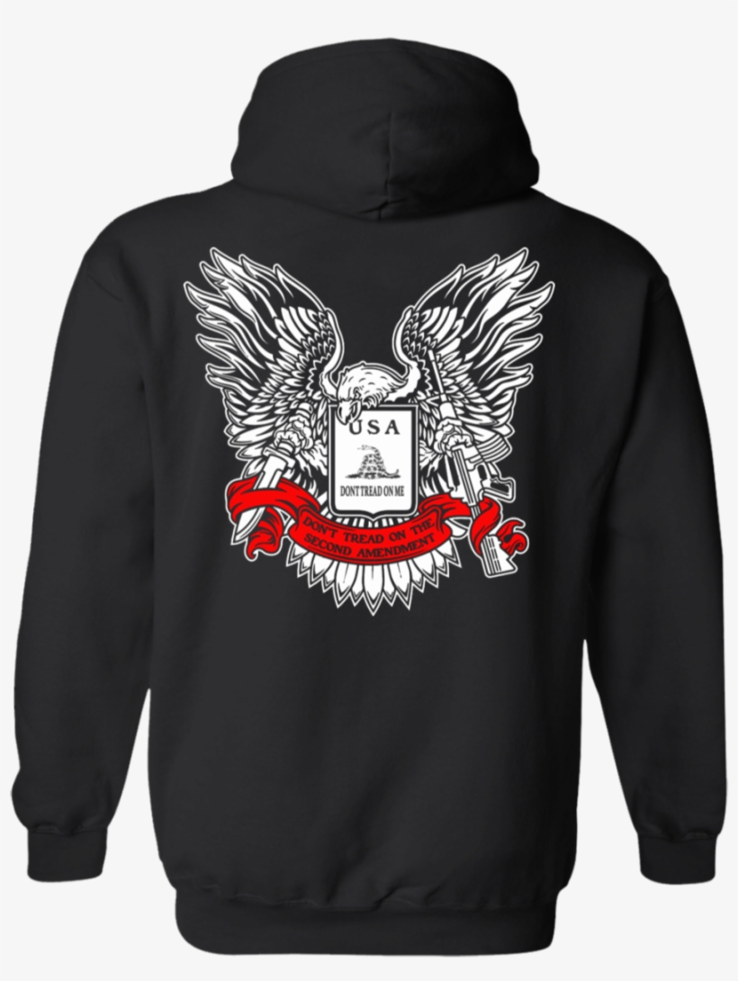 2nd Amendment Don't Tread On Me Hoodie - Love You Like A Loves, transparent png download