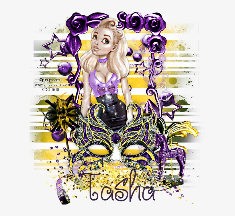 Mardi Gras Mask - Poster, transparent png download