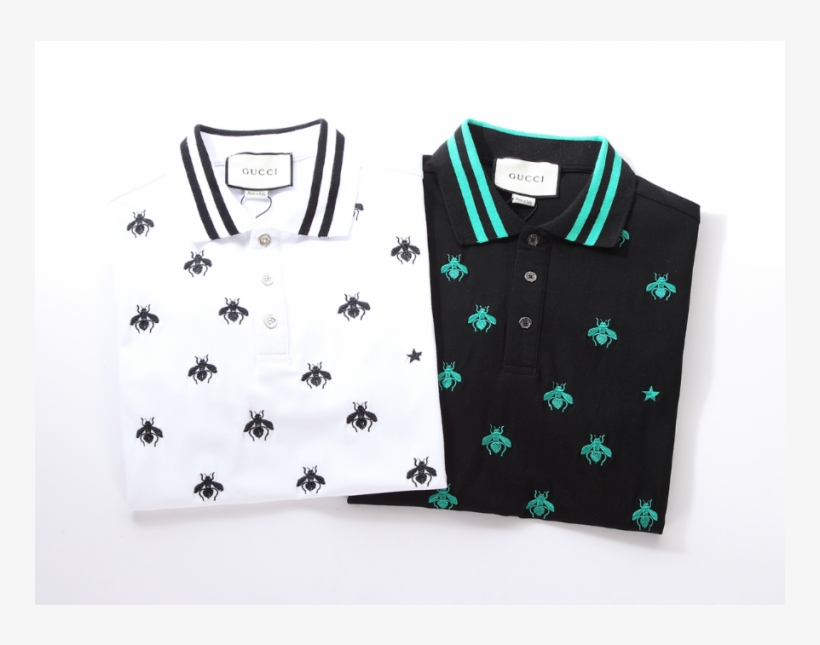Gucci 07311614 Gucci Men's Polo Gucci Stitching Tee - Sweater, transparent png download