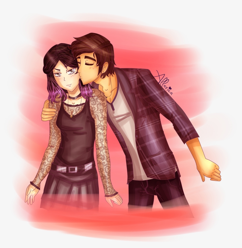 Allarica - Jade And Beck Fan Art, transparent png download