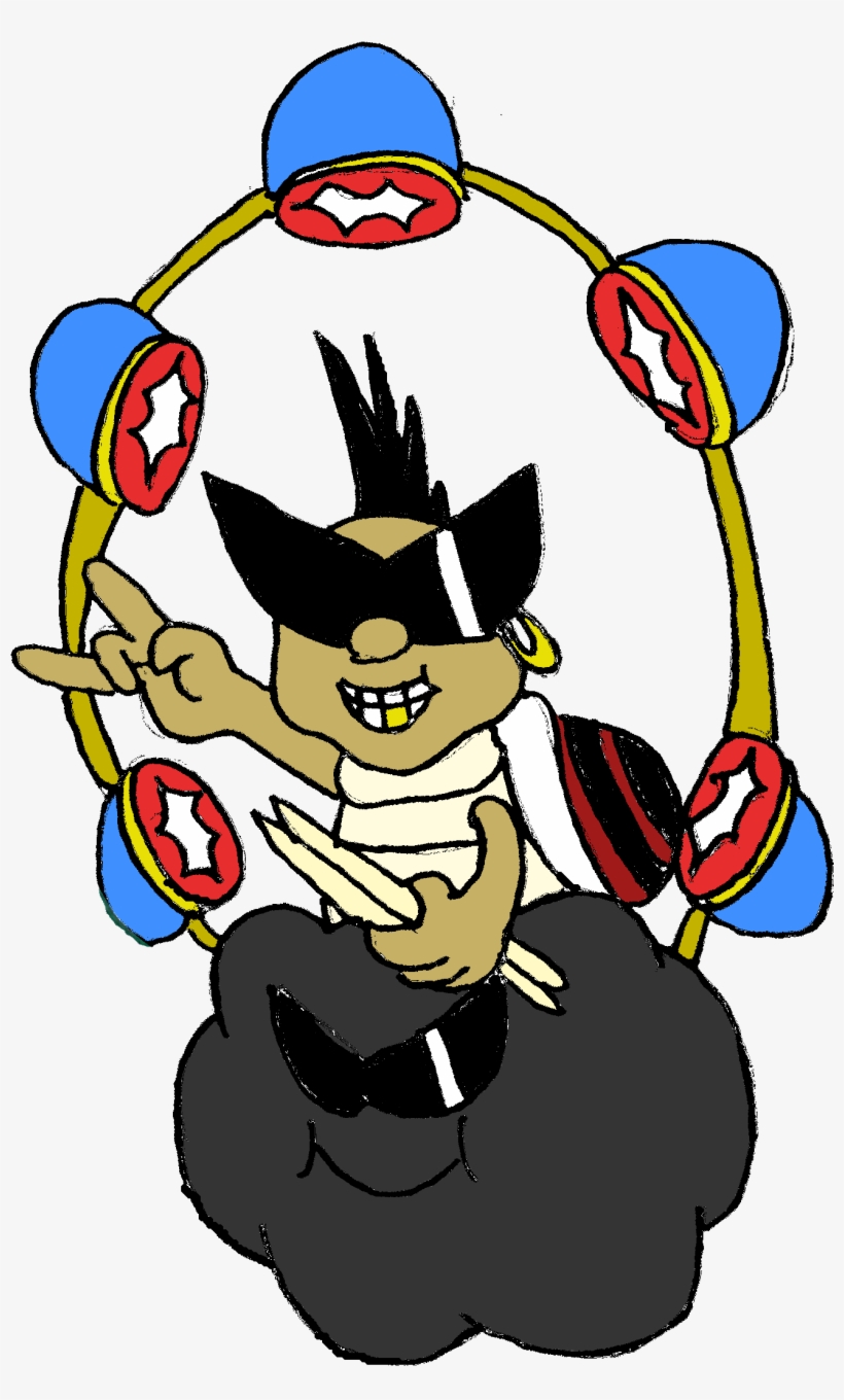 Raikitu, The Heavy Metal Lakitu - Cartoon, transparent png download