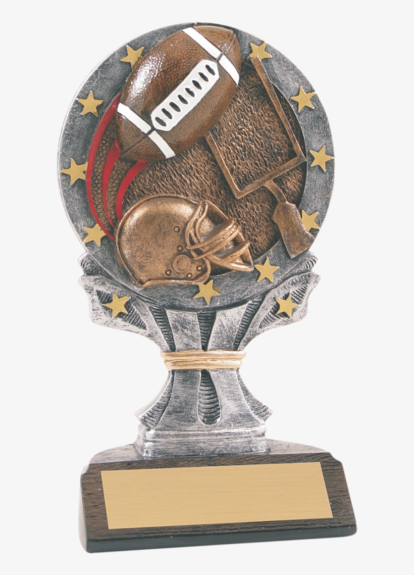 6 1/4″ Football All Star Resin - Trophy Education, transparent png download