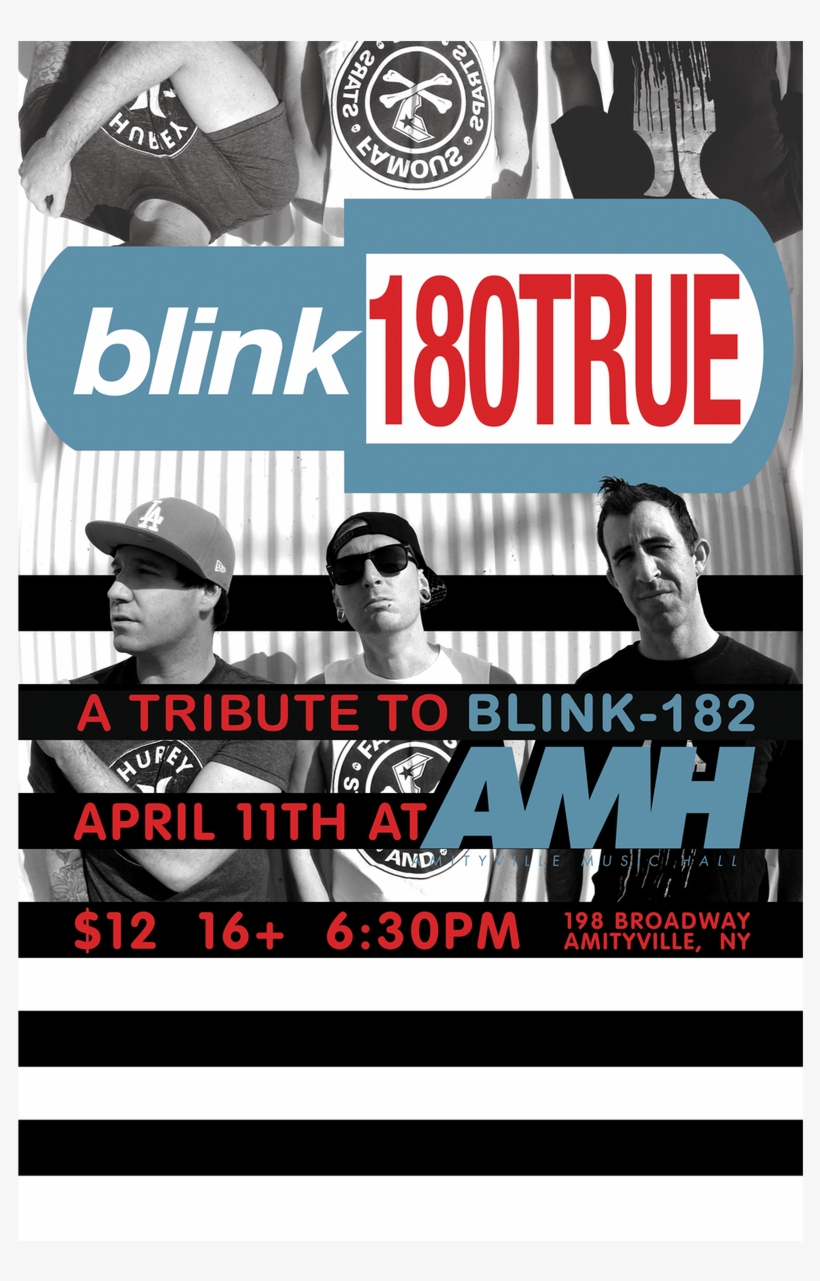 Amityville Music Hall On Twitter - Blink 182 Take Off Your, transparent png download