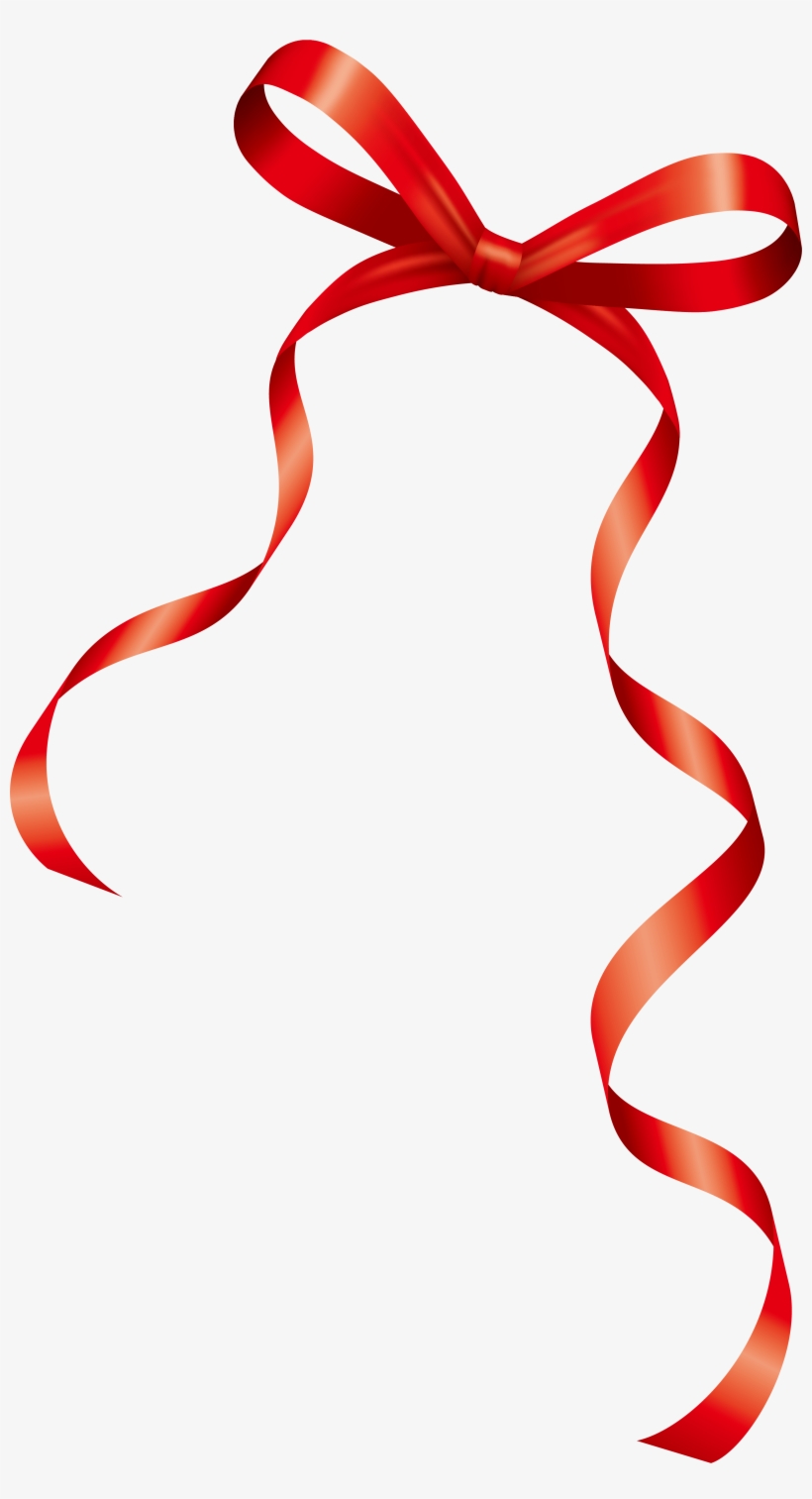 Red Ribbon Painted Transprent, transparent png download