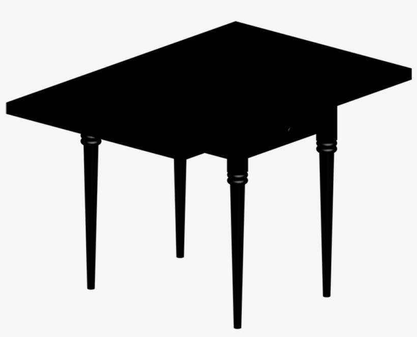 Ingatorp Folding Table - End Table, transparent png download