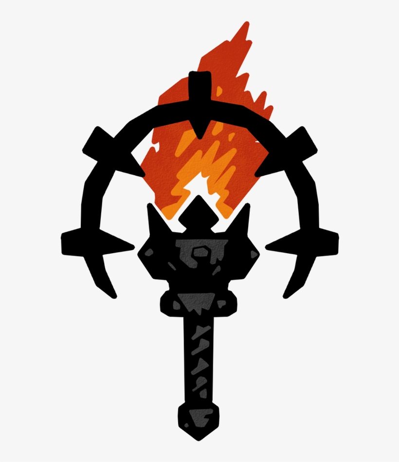 894 X 894 2 0 Darkest Dungeon Torch Logo PNG Image Transparent PNG