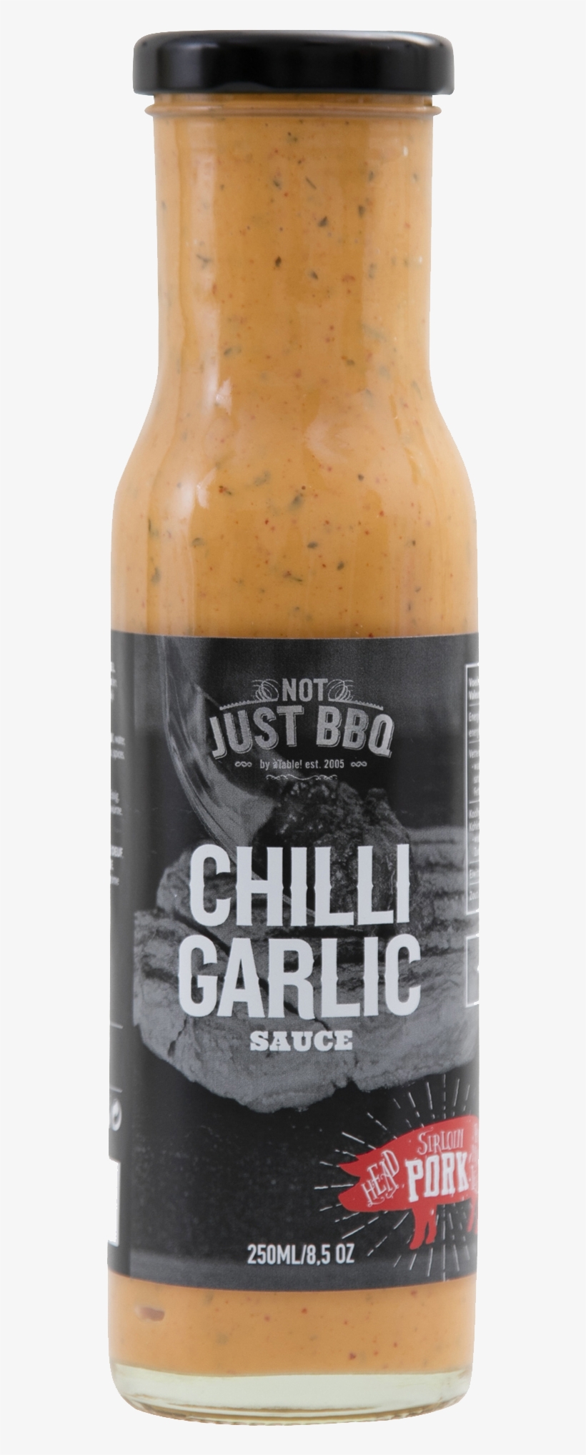 Chili Garlic Sauce - Bottle, transparent png download