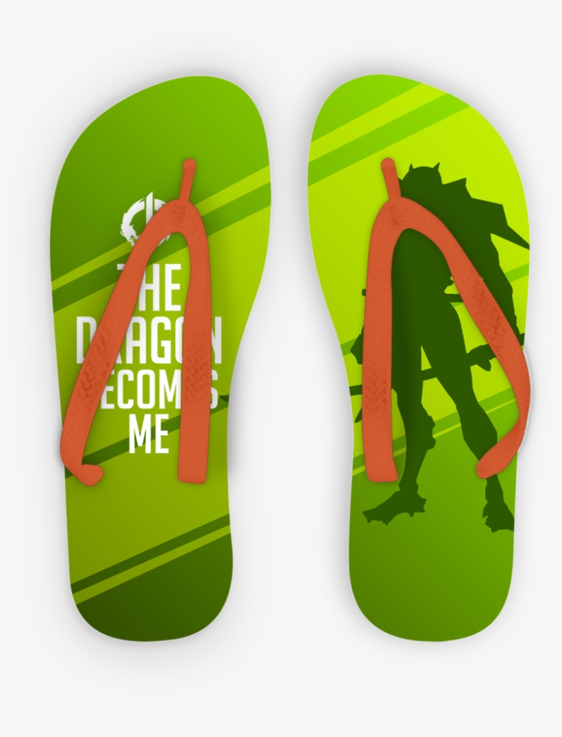 Ow Genji ﻿adult Flip Flops - Flip-flops, transparent png download