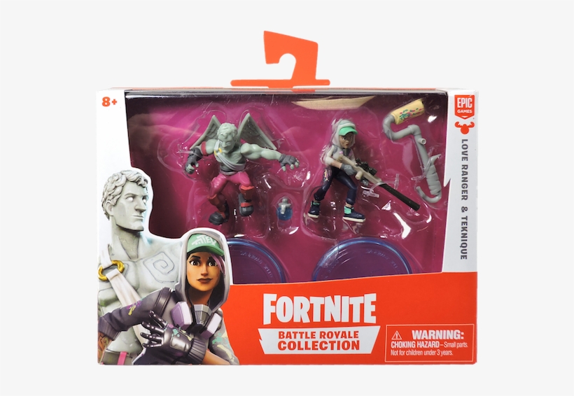 VERDES Fortnite – 4 Mini Figure Da Collezione Wave 3 – 5 Cm – Con Armi E Accessori Intercambiabili