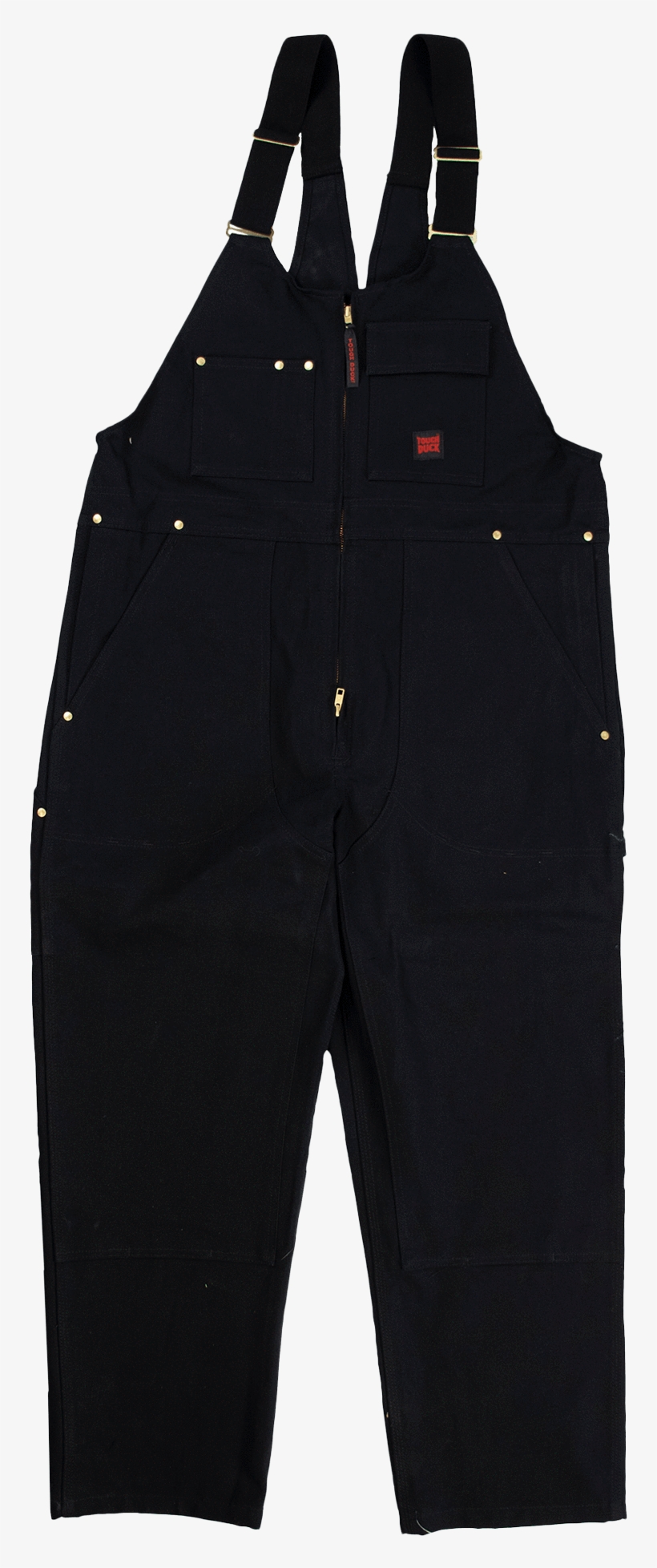 Tough Duck 7637 Heavy Duty Deluxe Unlined Bib Overalls - Pocket, transparent png download