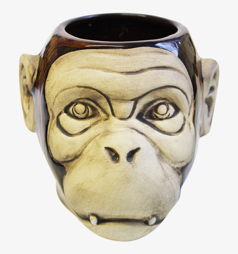 You Might Also Like - Monkey Head Tiki Mug, transparent png download