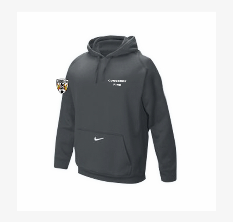 Concorde Fire Nike Team Tech Hoody Grey - Jh050 Black, transparent png download