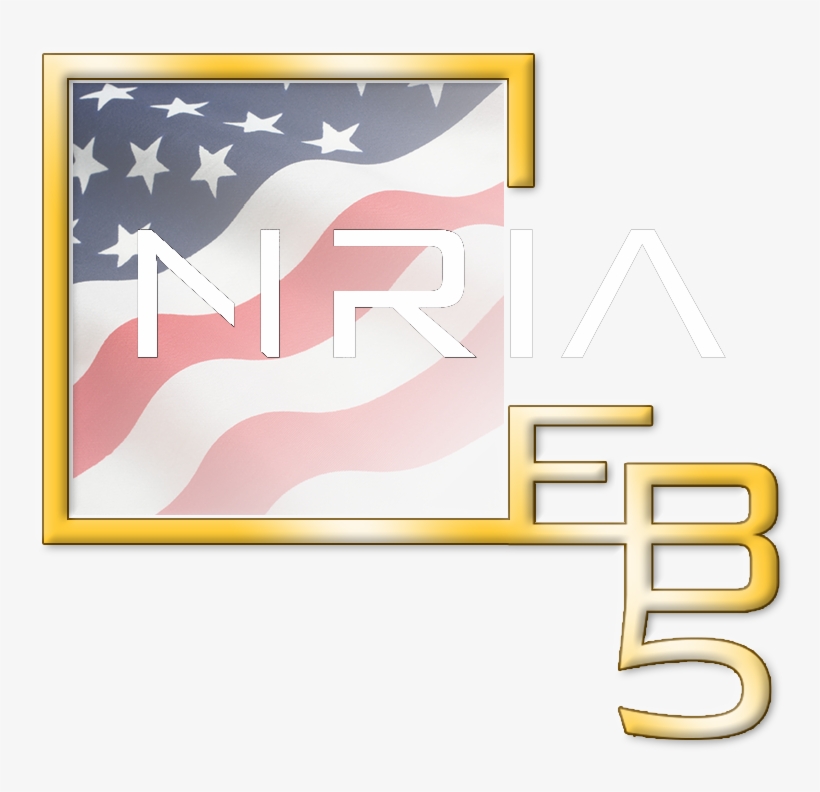 Eb-5 Logo Trans White Text - National Realty Investment Advisors, transparent png download