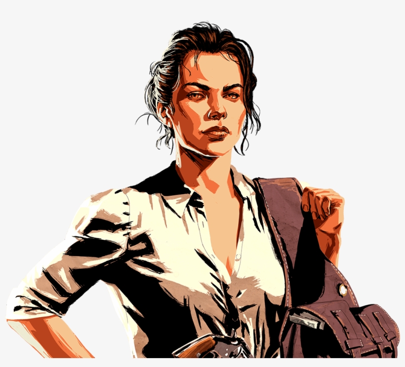 Npxbl - Red Dead Redemption 2 Abigail Marston, transparent png download
