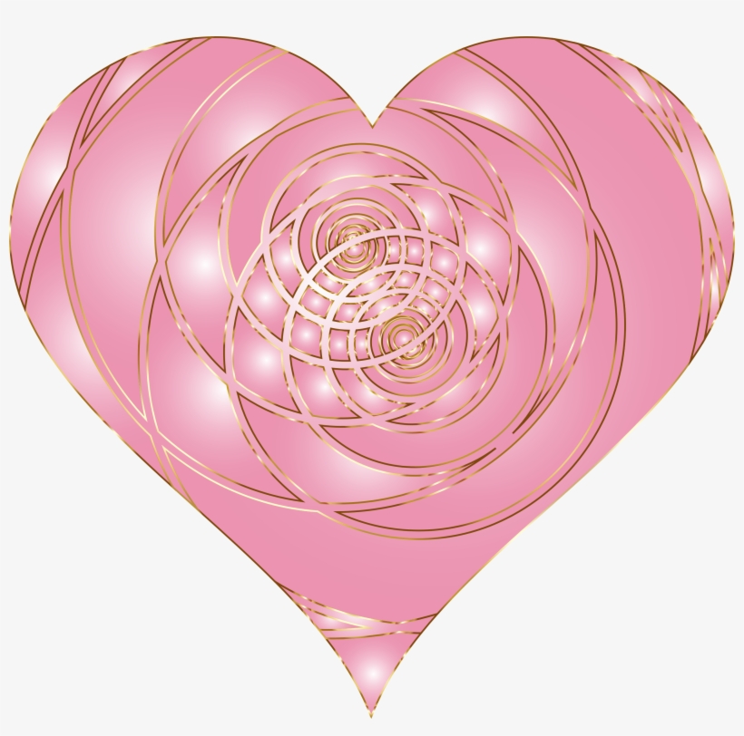 This Free Icons Png Design Of Spiral Heart 14 - Clip Art, transparent png download