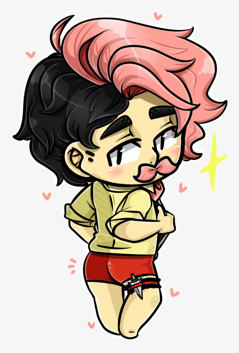 Darkmagic-sweetheart New Markiplier Sticker Available - Wilford Warfstache Fan Art, transparent png download