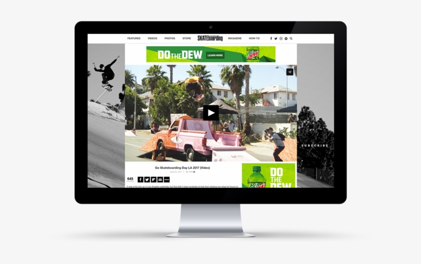 Transworld Imac Display - Led-backlit Lcd Display, transparent png download