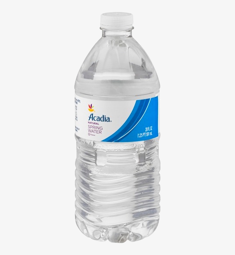 Acadia Water Bottled Spring Water - Mineral Water, transparent png download