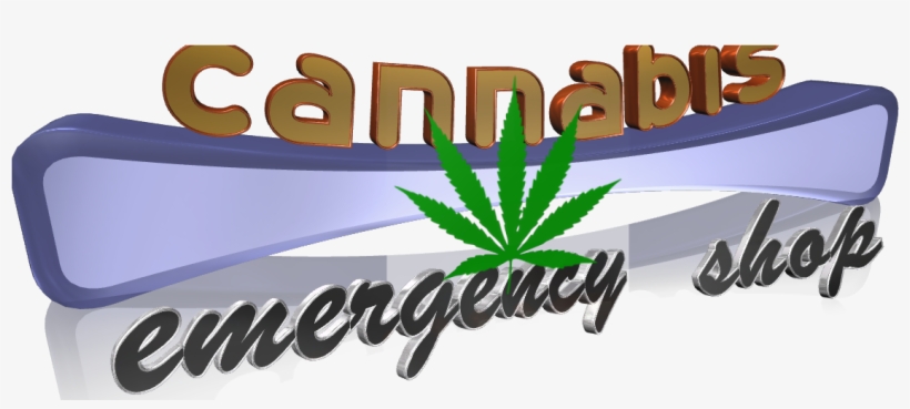 Cannabis Emergency Shop - Marijuana Leaf Outline, transparent png download