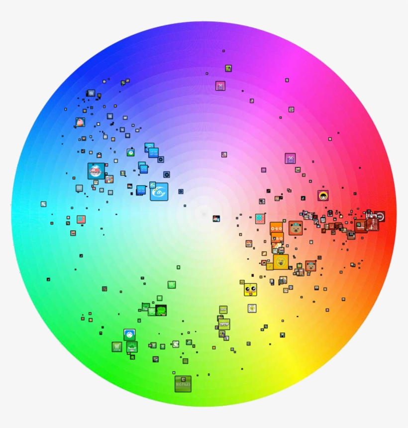 100 Newest Ios Apps - App Icon Colours, transparent png download